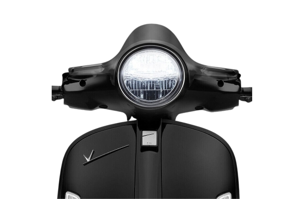 Rizoma Lampenmaske schwarz für neue Vespa GTS 125 und 300 Modelle ab Baujahr 2023